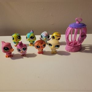 Littlest Pet Shop Birds Set of 8